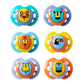 Imagen de TOMMEE TIPPEE CHUPETE FUN STYLE SALVAJE 0-6M [2 uni.]
