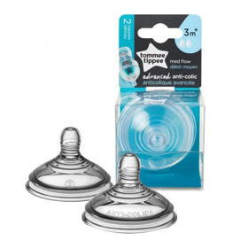 Imagen de TOMMEE TIPPEE TETINA ANTICOLICO FLUJO MEDIO [2 uni.]