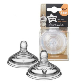 Imagen de TOMMEE TIPPEE TETINA ANTICOLICO FLUJO RAPIDO [2 uni.]