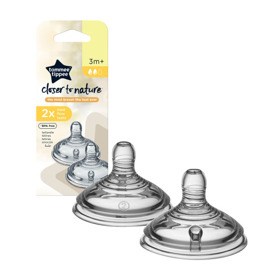 Imagen de TOMMEE TIPPEE TETINA CLOSER TO NATURE FLUJO MEDIO [2 uni.]
