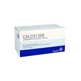Imagen de CALCIO GADOR 500 mg [60 comp.]