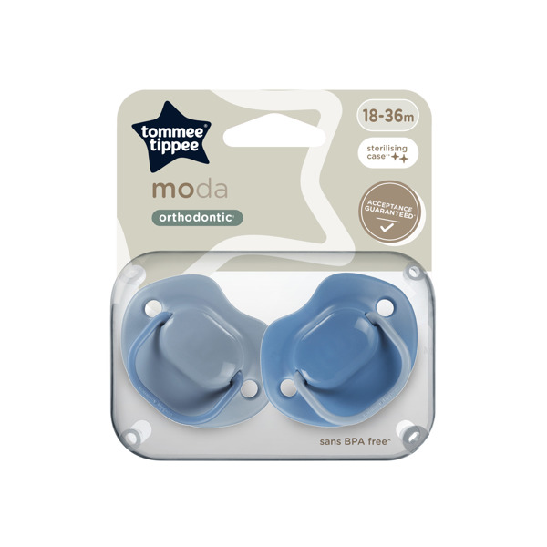 Imagen de TOMMEE TIPPEE CHUPETE MODA PASTEL 18-36M [2 uni.]