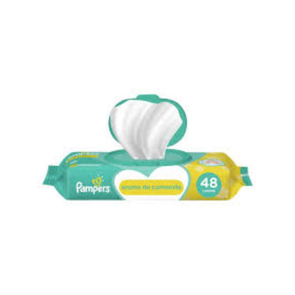 Imagen de PAMPERS TOALLITAS HUMEDAS MANZANILLA [48 uni.]