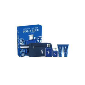 Imagen de RALPH LAUREN POLO BLUE EDT+EDT+AFTER SHAVE+GEL DUCHA COFRE [125+40+50+50ml]