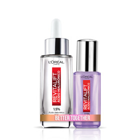 Imagen de PACK LOREAL REVITALIFT HIALURONICO SERUM + SERUM OJOS 30+20 ml