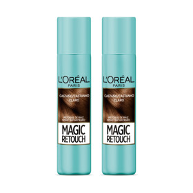 Imagen de PACK MAGIC RETOUCH CASTAÑO CLARO + CASTAÑO CLARO 75+75 ml