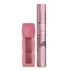 Imagen de PACK MAYBELLINE LABIAL TEDDY TINT 55 + MASCARA SKY HIGH