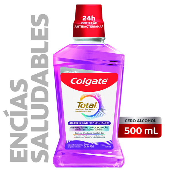 Imagen de COLGATE ENJUAGUE TOTAL 12 ENCIAS REFORZADAS [500 ml]