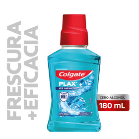 Imagen de COLGATE ENJUAGUE PLAX ICE INFINITY [180 ml]
