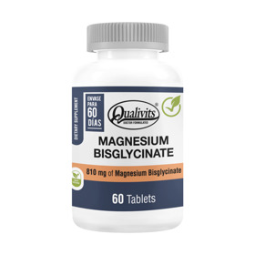 Imagen de QUALIVITS MAGNESIO BISGLYCINATE 810 mg [60 comp.]