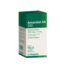 Imagen de AMOXIDAL SA 250 SUSPENSION 250 mg [60 ml]