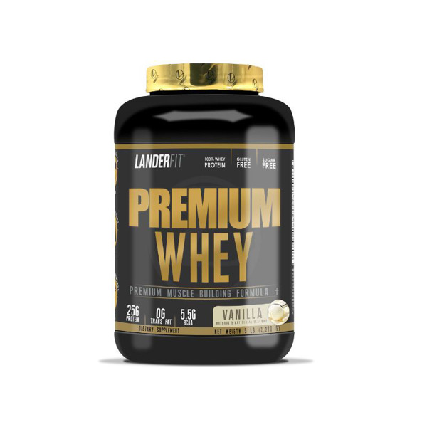 Imagen de LANDERFIT WHEY PROTEIN VAINILLA [2267 gr]