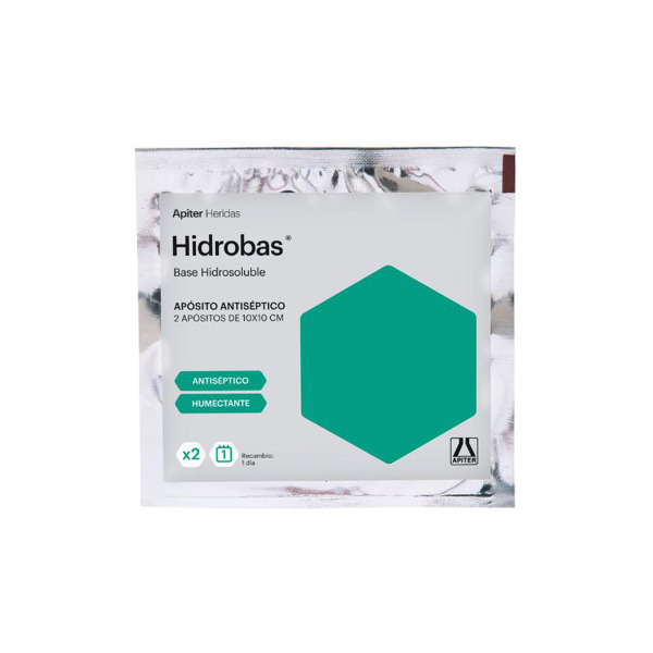 Imagen de HIDROBAS APOSITO SOBRE 10X10cm [2 trozos]