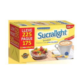 Imagen de SUCRALIGHT  SOBRES Lleve 225 pague 175 [225 sob.]