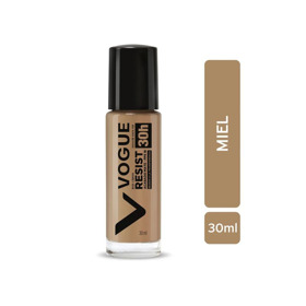 Imagen de VOGUE BASE LIQUIDA RESIST MATE 30 HR MIEL [30 ml]
