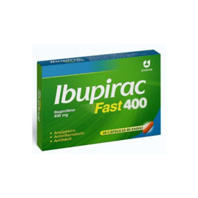 Imagen de IBUPIRAC FAST 400 CAPSULAS BLANDAS 400 mg [10 cap.]