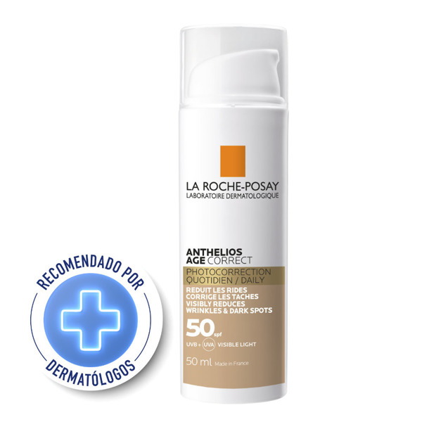 Imagen de LA ROCHE POSAY ANTHELIOS AGE CORRECT CON COLOR 50 fps [50 ml]