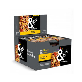 Imagen de JOY BARRA PROTEINA BANANA Y CANELA CAJA [12 uni.]
