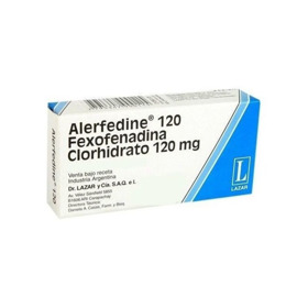 Imagen de ALERFEDINE 120 120 mg [10 comp.]