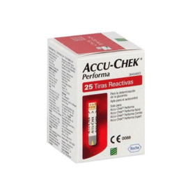 Imagen de ACCUCHEK PERFORMA GLUCOSA [25 tiras]
