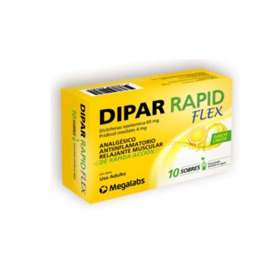Imagen de DIPAR RAPID FLEX 65+4mg [10 sob.]