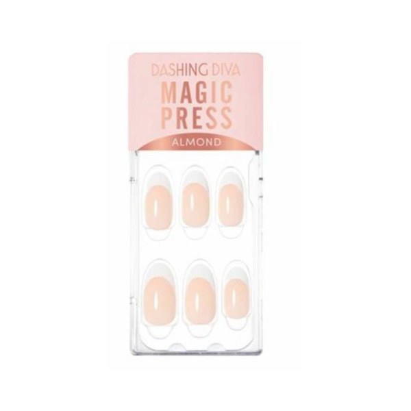 Imagen de HORTENSIA UÑAS POSTIZAS DASHING DIVA MAGIC PRESS CLASSIC FRENCH [30 uni.]