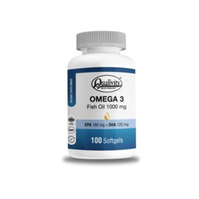 Imagen de QUALIVITS OMEGA 3 FISH OIL 1000 mg [100 tab.]