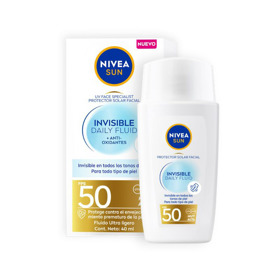 Imagen de NIVEA SUN FACIAL INVISIBLE DAILY FLUID 50 fps [40 ml]