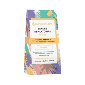 Imagen de DOROTHY GRAY BANDAS DEPILATORIAS FACIAL SENSIBLE 6 PARES [12 uni.]