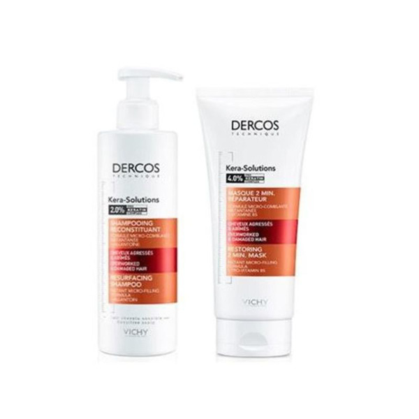 Imagen de VICHY DERCOS SH. KERASOLUTIONS+MASCARA PACK [250+200ml]