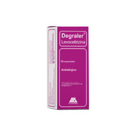 Imagen de DEGRALER 5 mg [10 comp.]