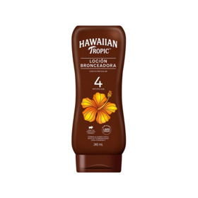 Imagen de HAWAIIAN LOCION BRONCEADORA DARK TANNING LOTION CON FILTRO SOLAR 4 fps [240 ml]