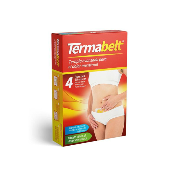 Imagen de TERMABELT PARCHE MENSTRUAL TERMICO 13x10cm [4 uni.]