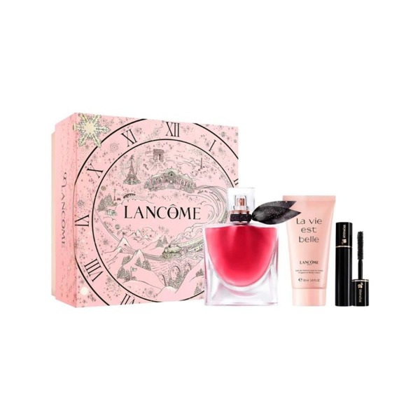 Imagen de LANCOME LA VIE EST BELLE ELIXIR EDP+MINI MASCARA+BODY LOTION COFRE [50+2+50ml]