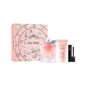 Imagen de LANCOME LA VIE EST BELLE EDP+MINI MASCARA+BODY LOTION COFRE [50+2+50ml]