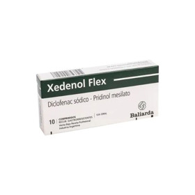 Imagen de XEDENOL FLEX 50+4mg [10 comp.]