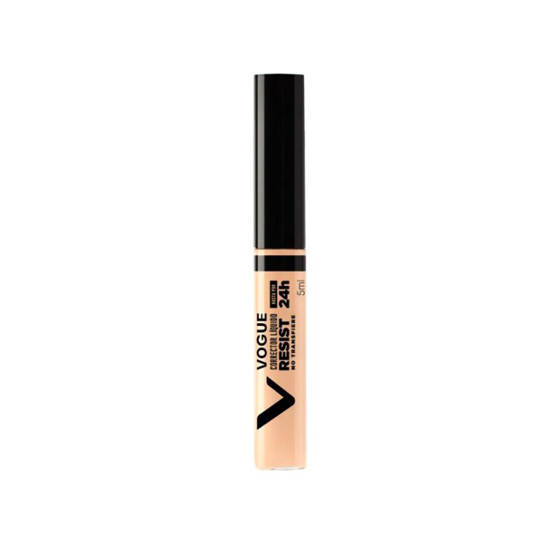 Imagen de VOGUE CORRECTOR LIQUIDO RESIST 24 HR VAINILLA 08 [5 ml]