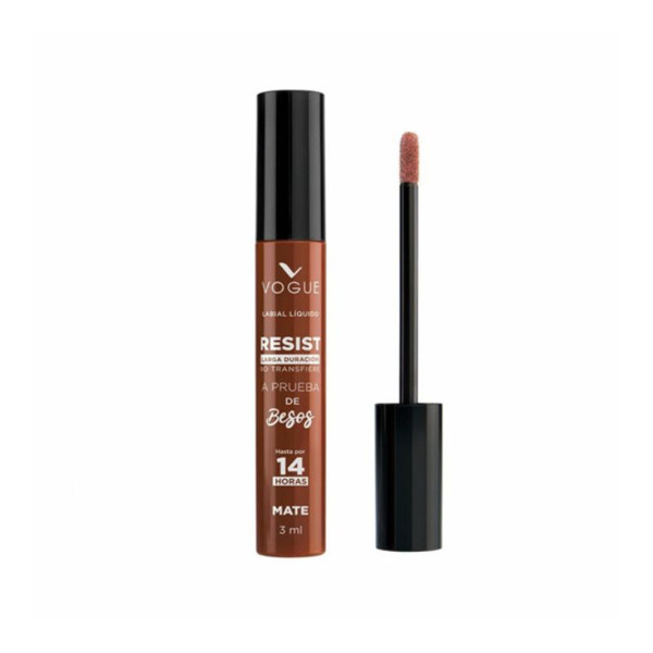 Imagen de VOGUE LABIAL LIQUIDO BRILLANTE RESIST MISTERIOSA [3 ml]