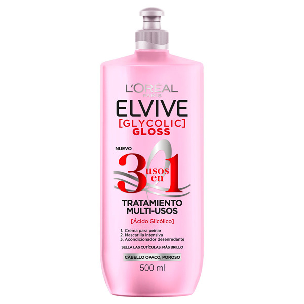Imagen de ELVIVE TR. 3 USOS EN 1 GLYCOLIC GLOSS [500 ml]