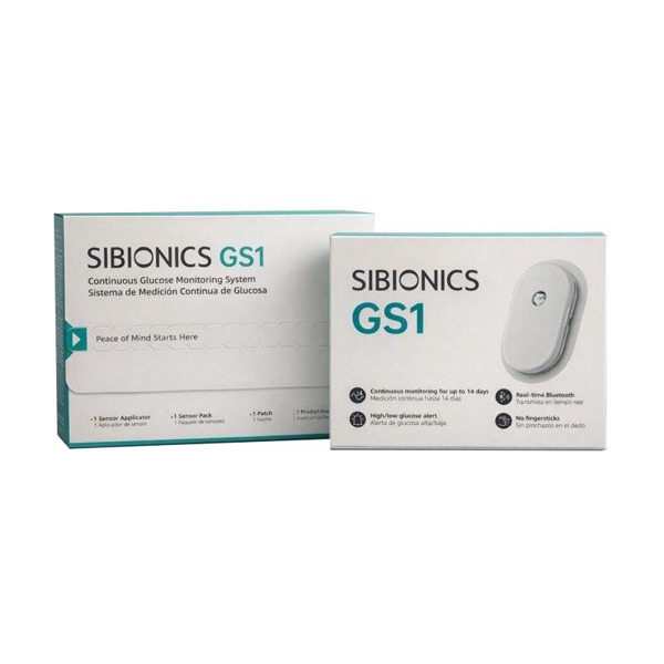 Imagen de SIBIONICS GS1 MEDIDOR CONTINUO GLUCOSA [1 uni.]