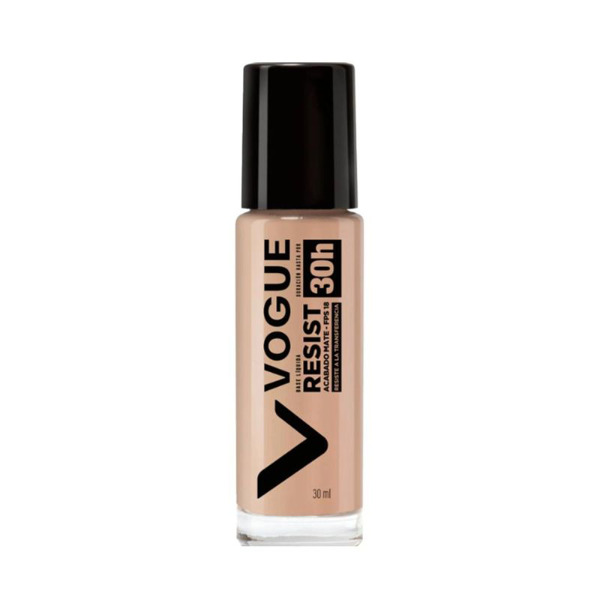 Imagen de VOGUE BASE LIQUIDA RESIST MATE 30 HR ALMENDRA 17 [30 ml]