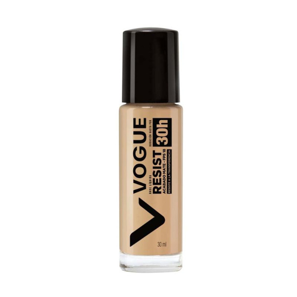 Imagen de VOGUE BASE LIQUIDA RESIST MATE 30 HR TRIGO 04 [30 ml]