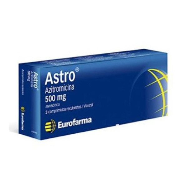 Imagen de ASTRO 500 mg [3 comp.]