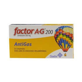 Imagen de FACTOR AG 200 200 mg [20 comp.]