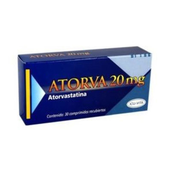 Imagen de ATORVA 20 20 mg [30 comp.]