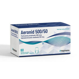 Imagen de AERONID 500/50 POLVO P/INHALAR 500/50mcg [60 cap.]