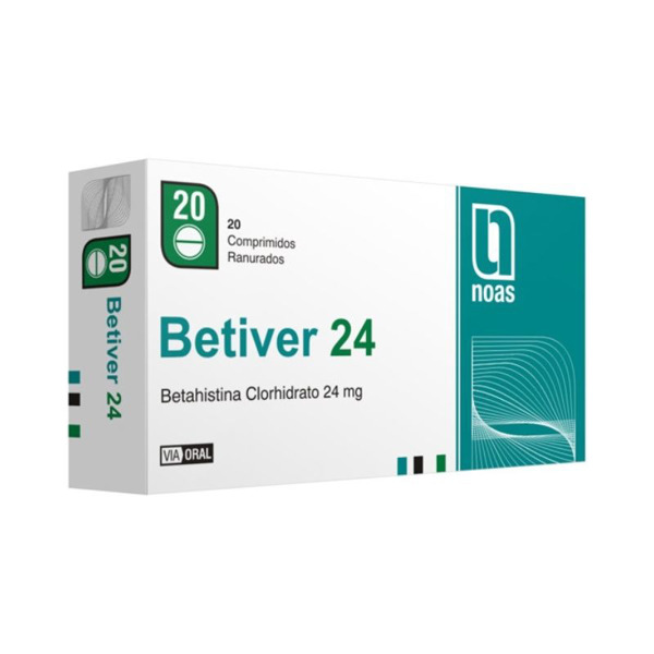 Imagen de BETIVER 24 24 mg [20 comp.]