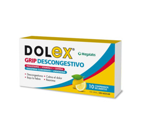 Imagen de DOLEX GRIP DESCONGESTIVO [10 comp.]
