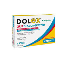 Imagen de DOLEX GRIP DESCONGESTIVO SOBRES [5 sob.]