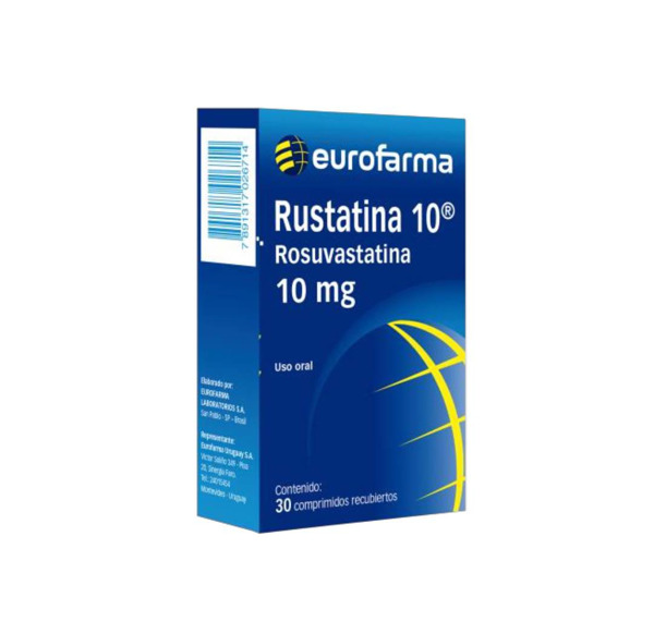 Imagen de RUSTATINA 10 mg [30 comp.]